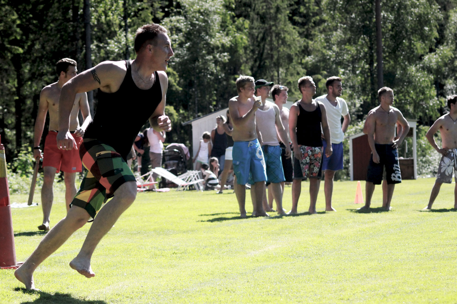 Brännbollscupen löpning