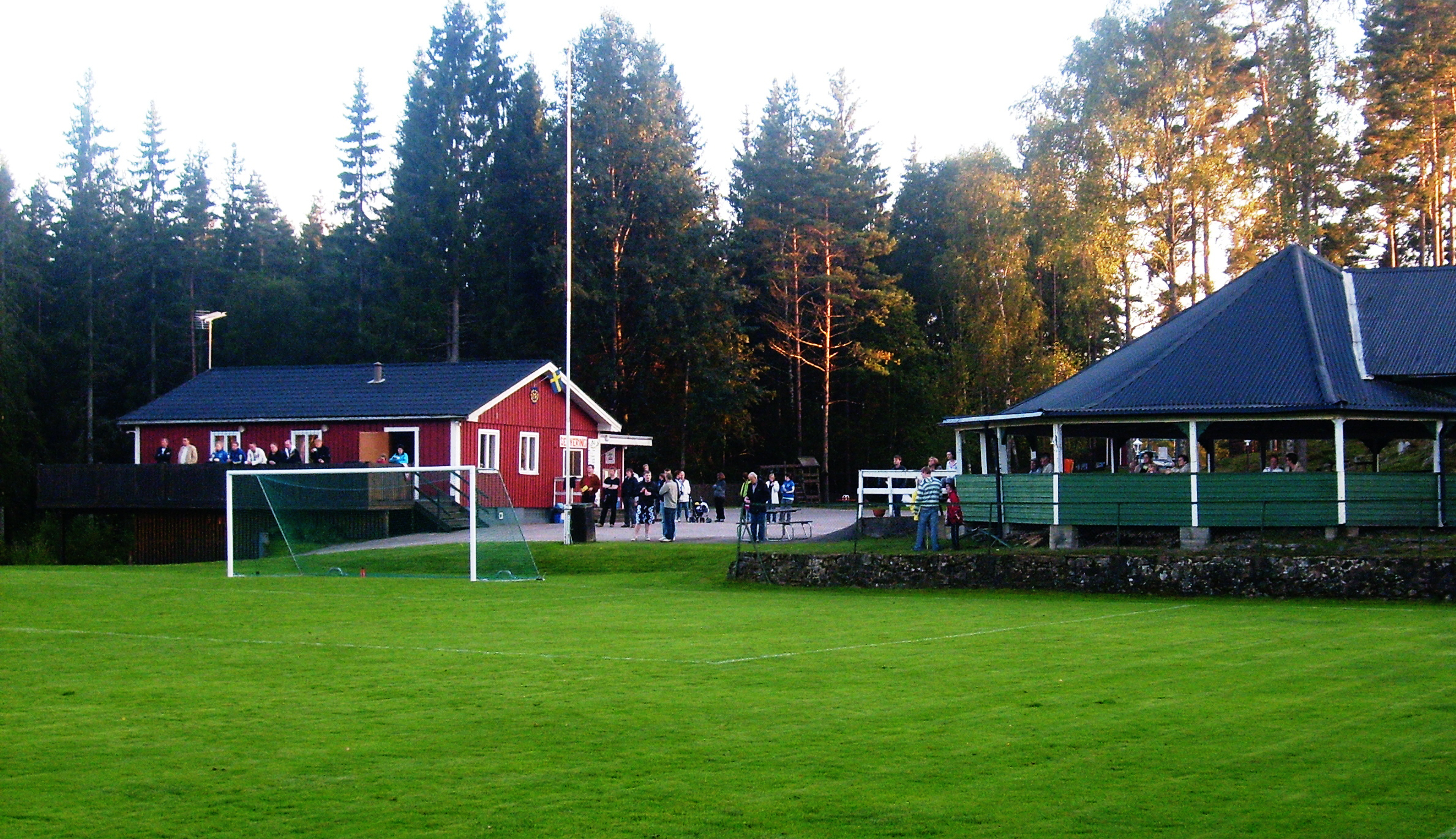 Månstáparken i solnedgång