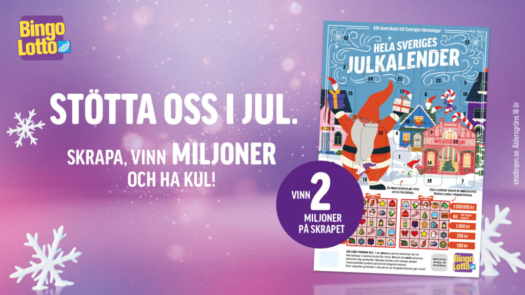 Bingolottos julkalender